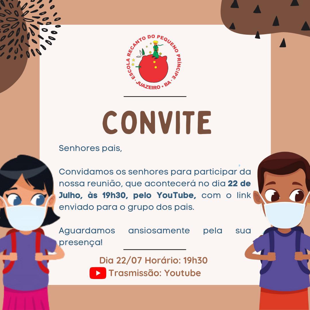 Será realizada nesta quinta-feira (22), uma reunião com os pais dos alunos da Escola Recanto do Pequeno Príncipe para apresentação do Protocolo de retorno das aulas presenciais. O encontro será […]